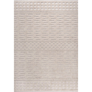 Xlendi High-low Pile Moroccan Geometric Indoor/outdoor Area Rug